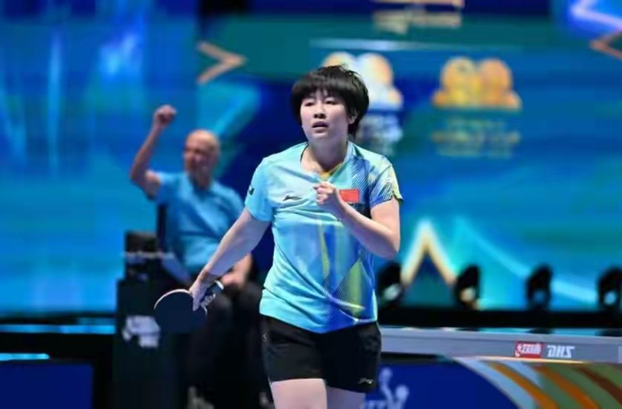 19岁中国小将覃予萱爆冷淘汰早田希娜 成澳门世